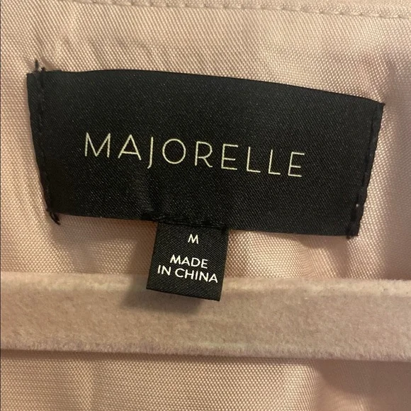 MAJORELLE Blush Layered Chiffon Tiered Dress, M - Picture 2 of 6